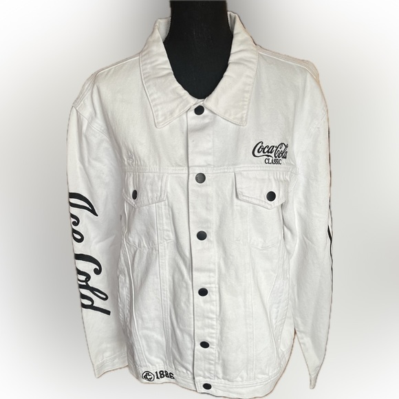 Staple Coca Cola Denim Jacket - Picture 1 of 16